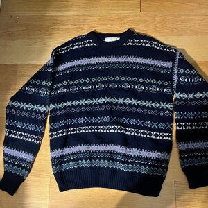 Vintage CONTE‎ OF FLORENCE  Men's Wool Sweater  Size Medium